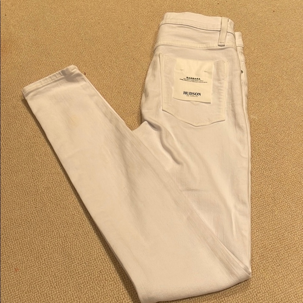 white jeans